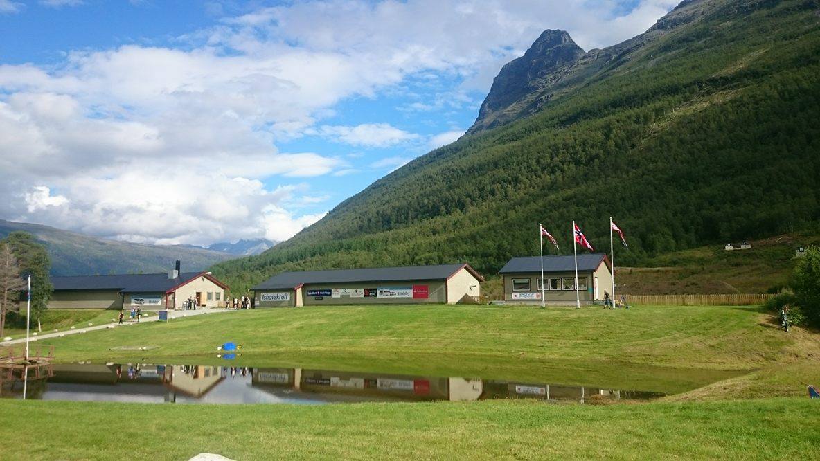 Bilde fra Storfjord Skytterlags skytebane -et fantastisk flott anlegg!