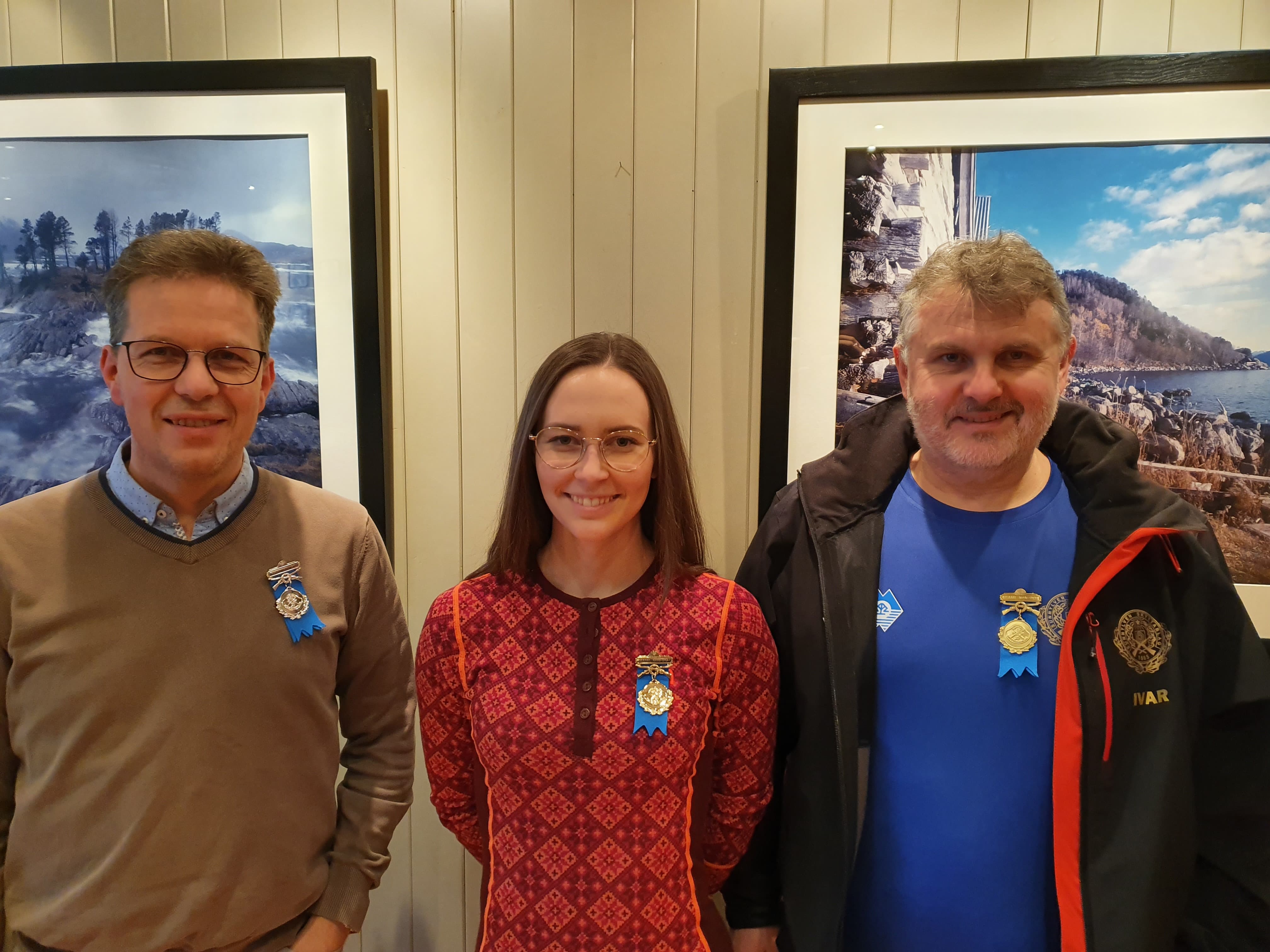 Medaljevinnarane i klasse 3-5