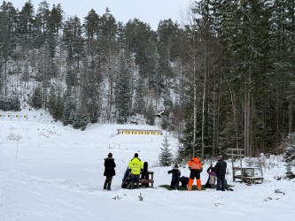 Innskyting før feltrunden på elektronikk