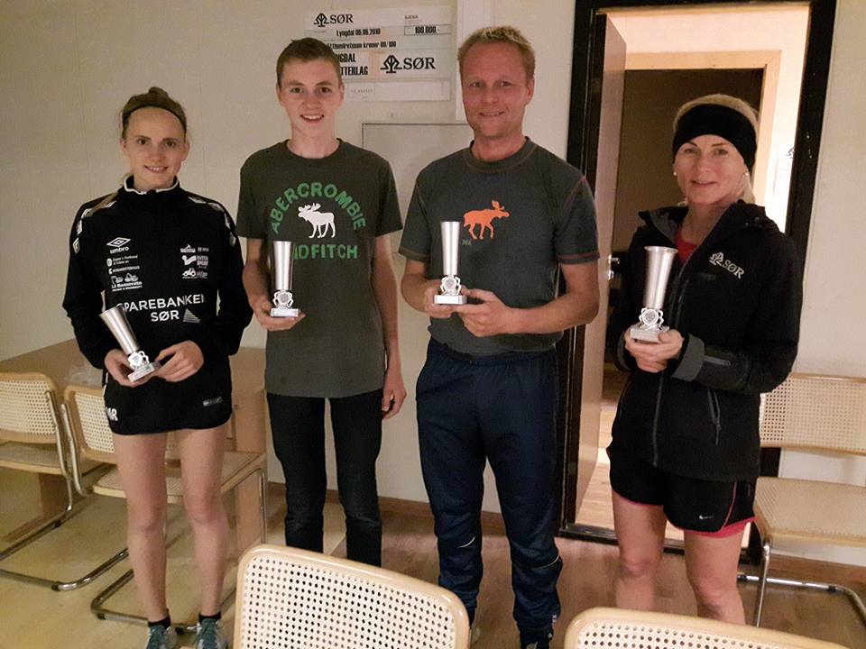 Samlagsmestere i sine klasser, Marianne, Martias, Ingve og May Elin