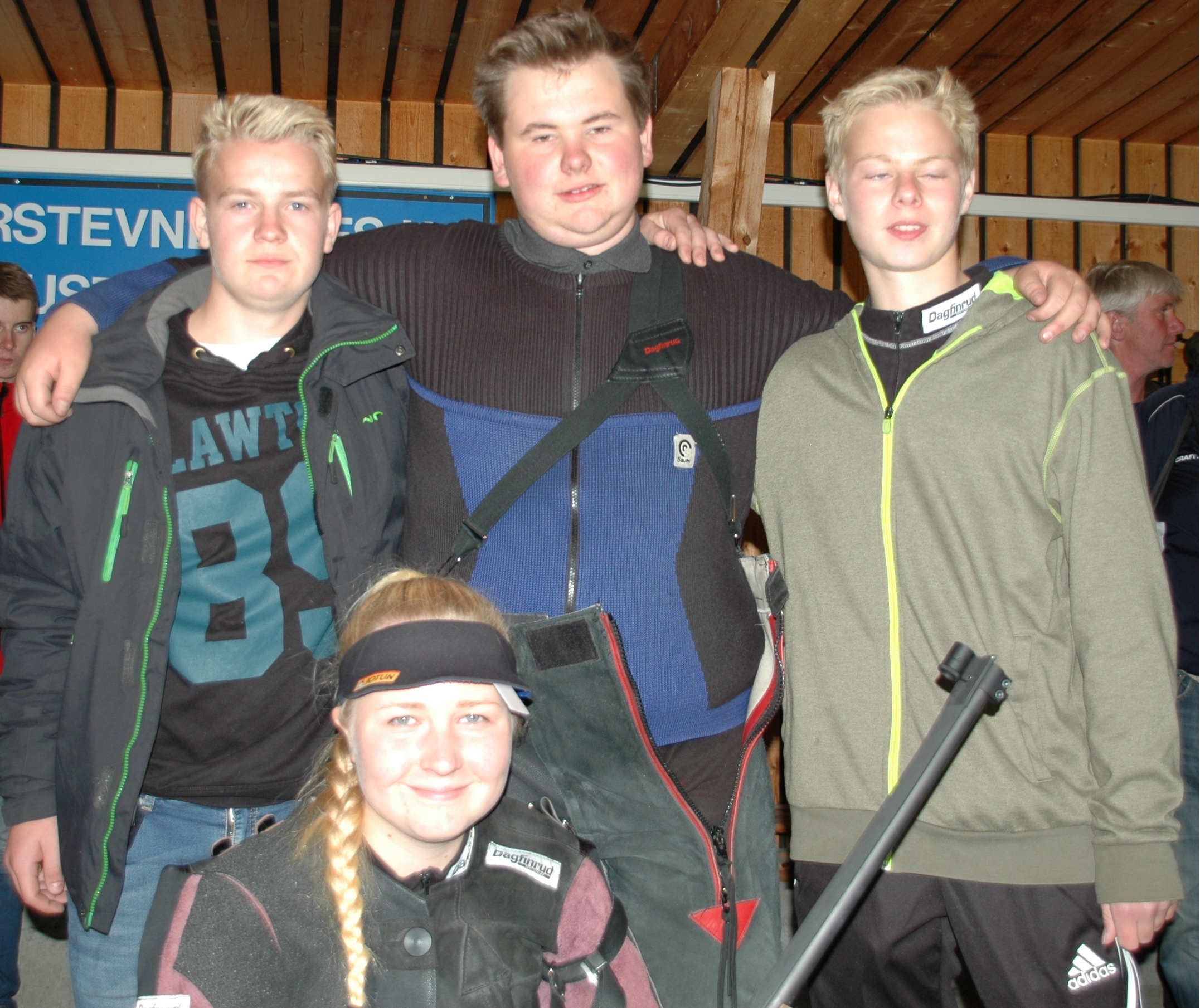 Glade lagskyttere på ls 2015