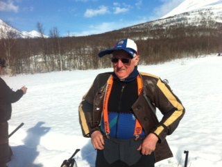 En fornøyd Harald Gåre kunne innkassere seieren etter en spennende omskyting