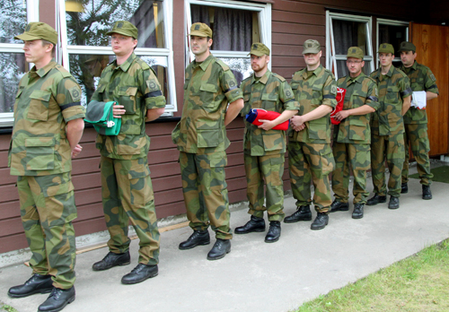 Forvaret representert med sørgebånd