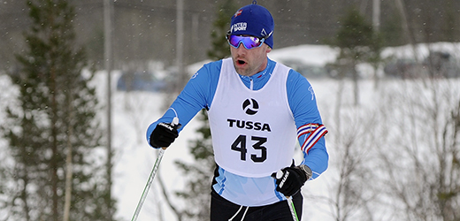Bjarne Mari fra Oslo Østre er en av 67 utøvere i senior A.         Foto: Norsk Skyttertidende